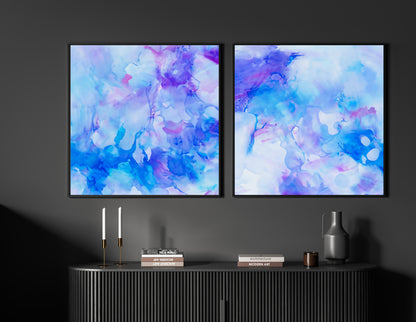 Art Wall (2 Canvas Prints) - Deep Sea Dreams #1, Deep Sea Dreams #2