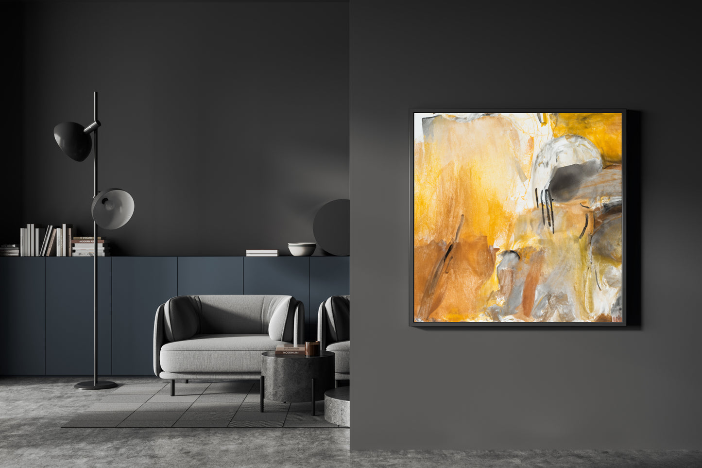 Canvas Print: "Sandstorm"