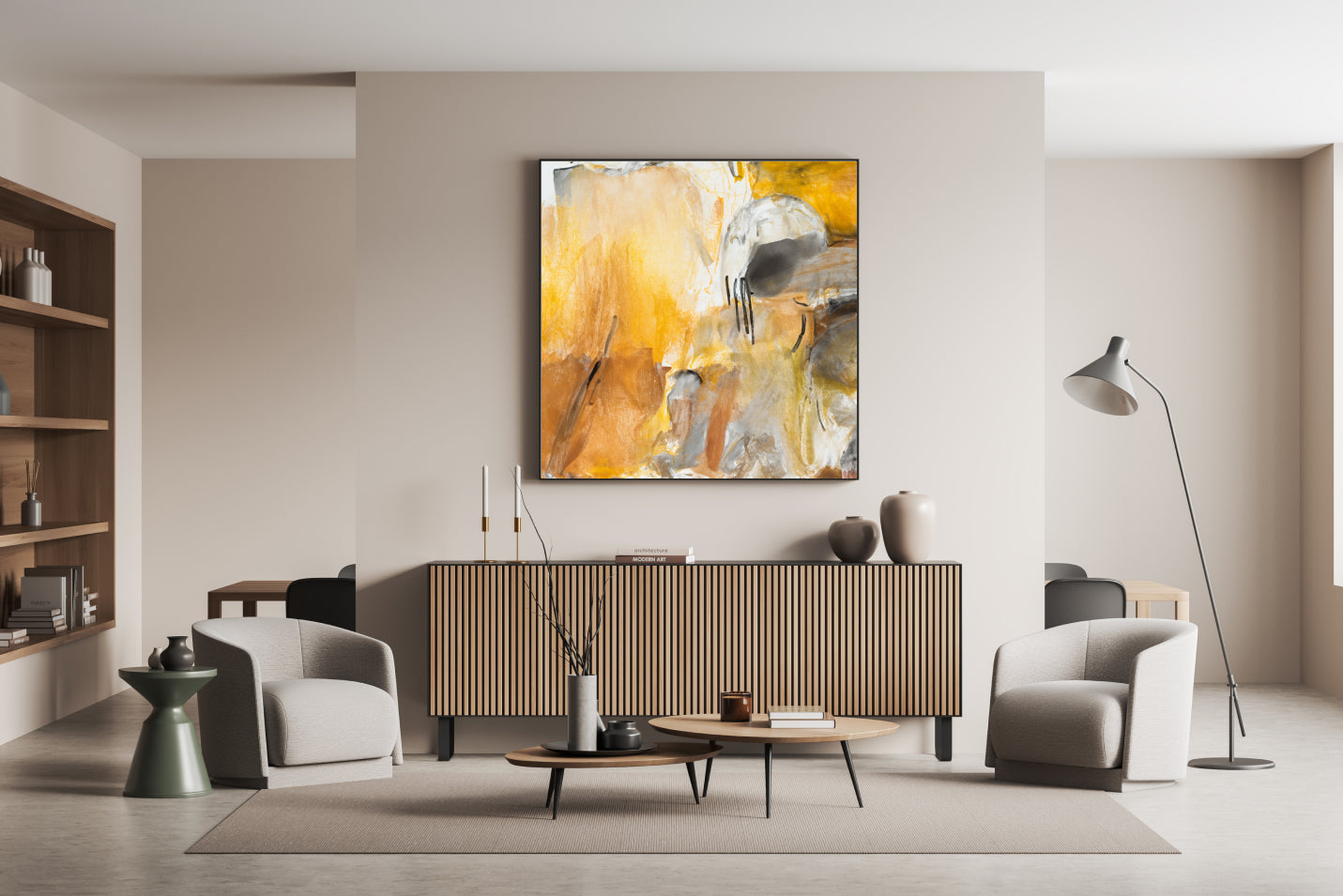 Canvas Print: "Sandstorm"