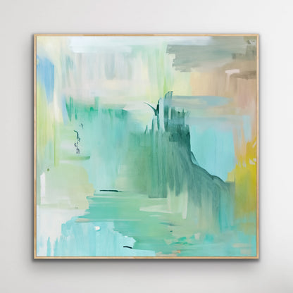 Canvas Print: "Turquoise Calm"