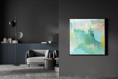 Canvas Print: "Turquoise Calm"