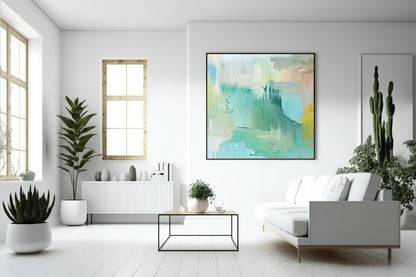 Canvas Print: "Turquoise Calm"