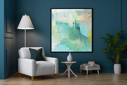 Canvas Print: "Turquoise Calm"