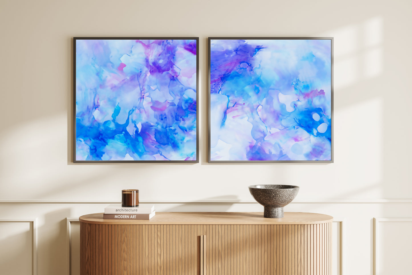 Art Wall (2 Canvas Prints) - Deep Sea Dreams #1, Deep Sea Dreams #2