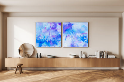 Art Wall (2 Canvas Prints) - Deep Sea Dreams #1, Deep Sea Dreams #2