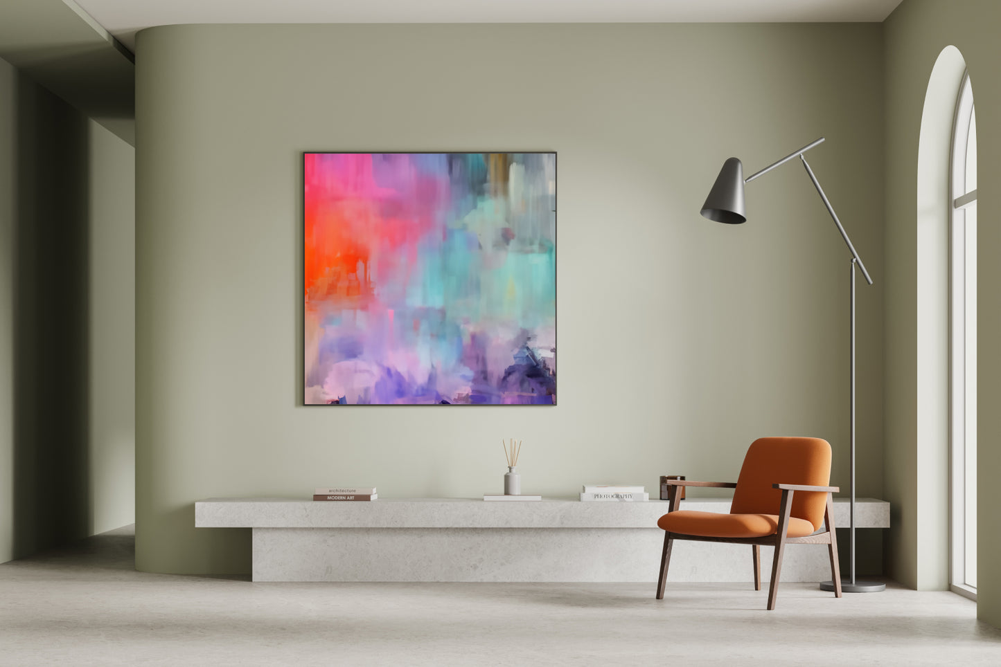 Canvas Print: "Canary Skies"