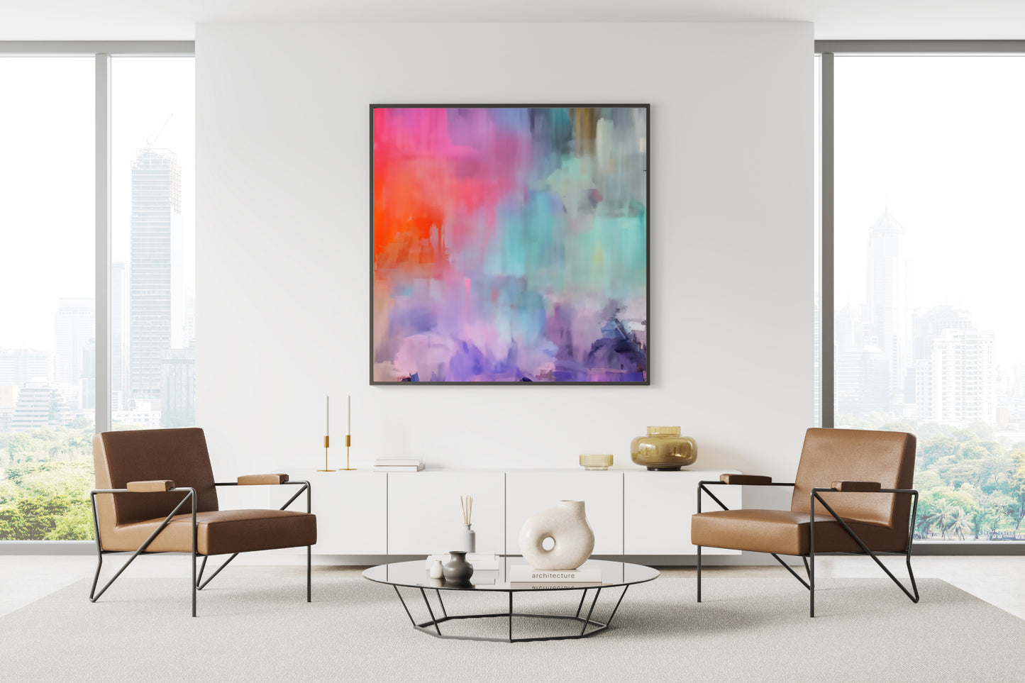 Canvas Print: "Canary Skies"