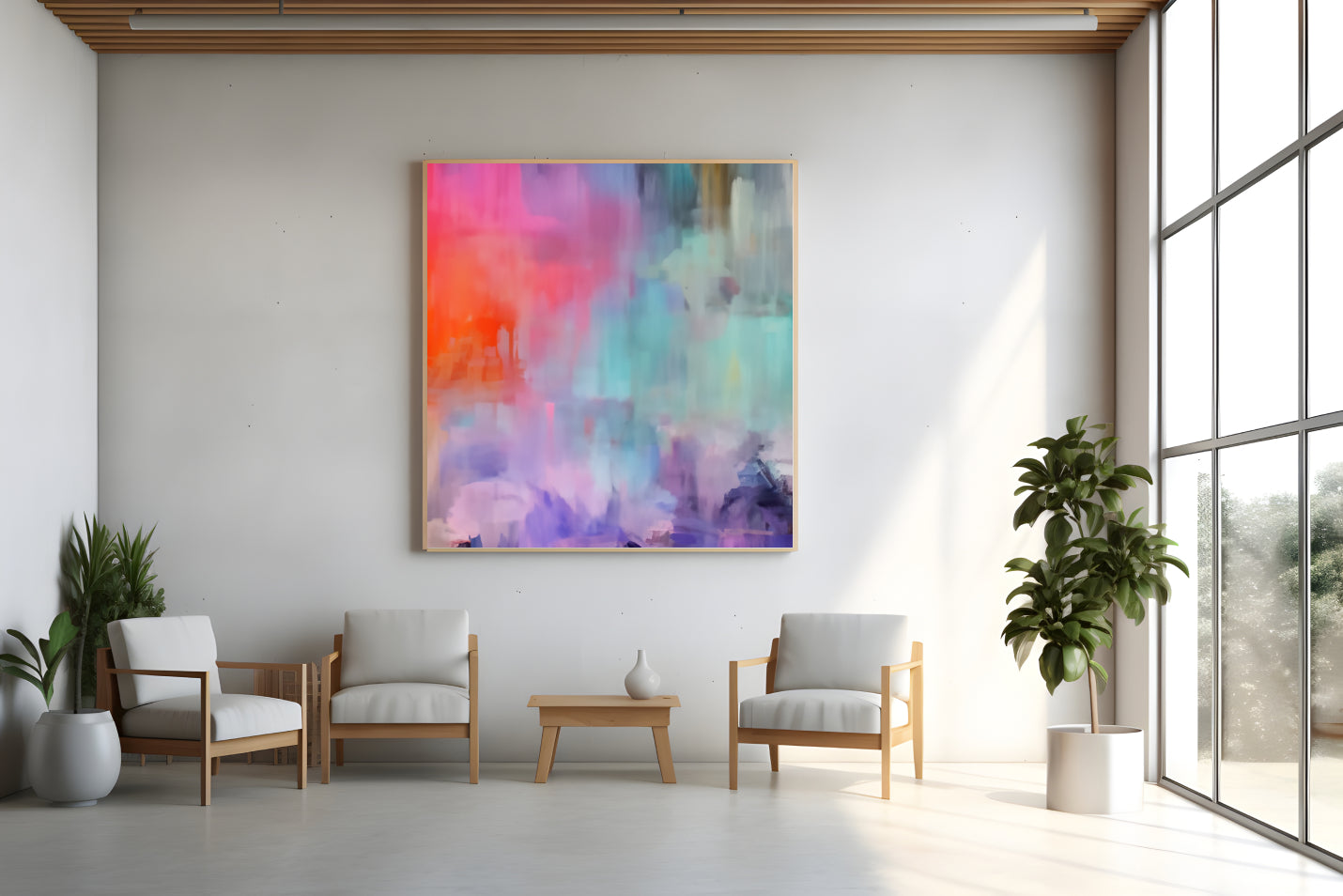 Canvas Print: "Canary Skies"