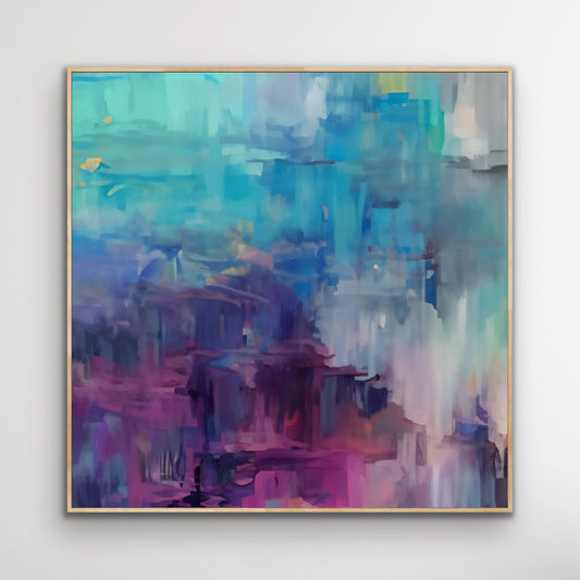 Canvas Print: "Violet Waters"