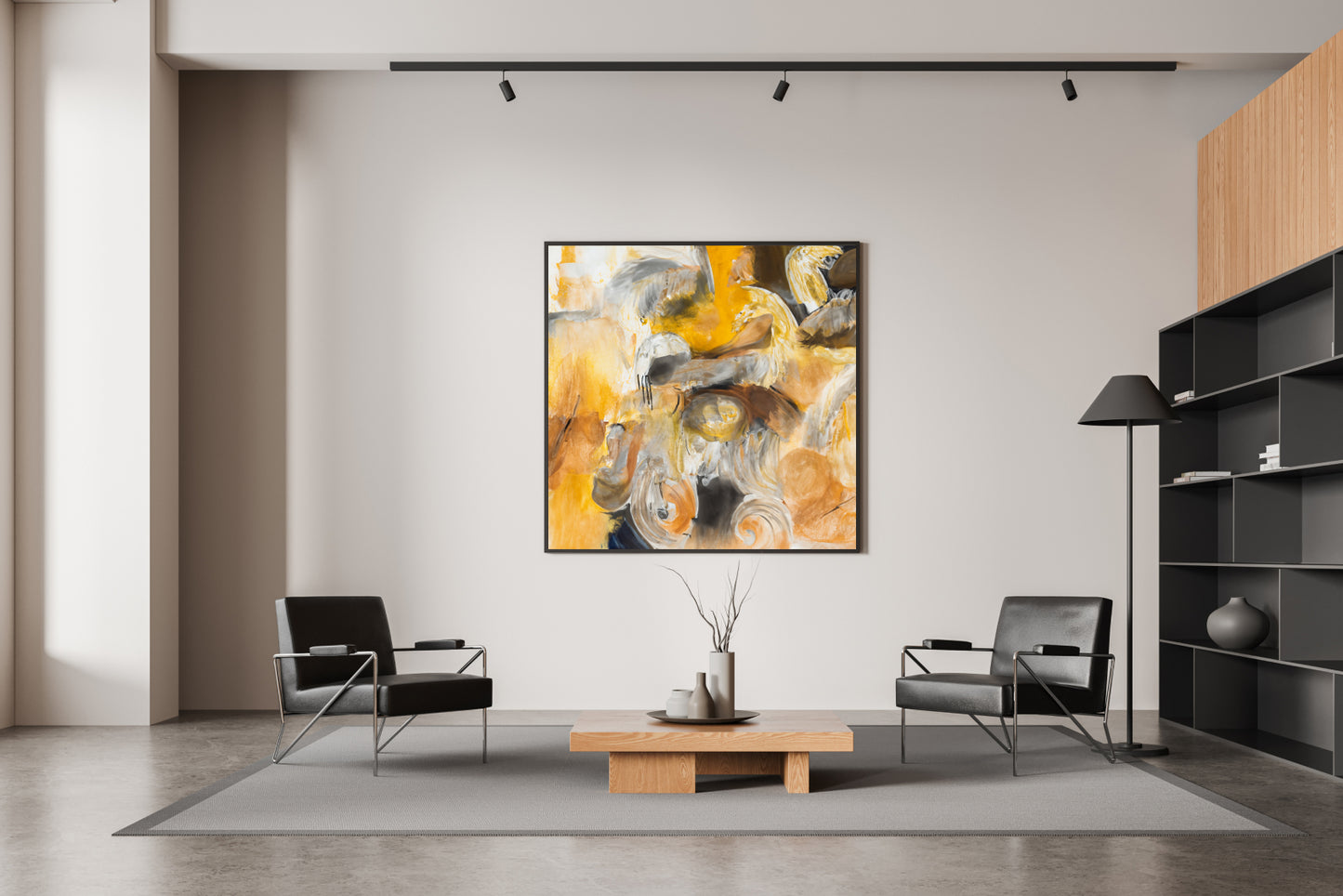 Canvas Print: "Heatwave Mirage"