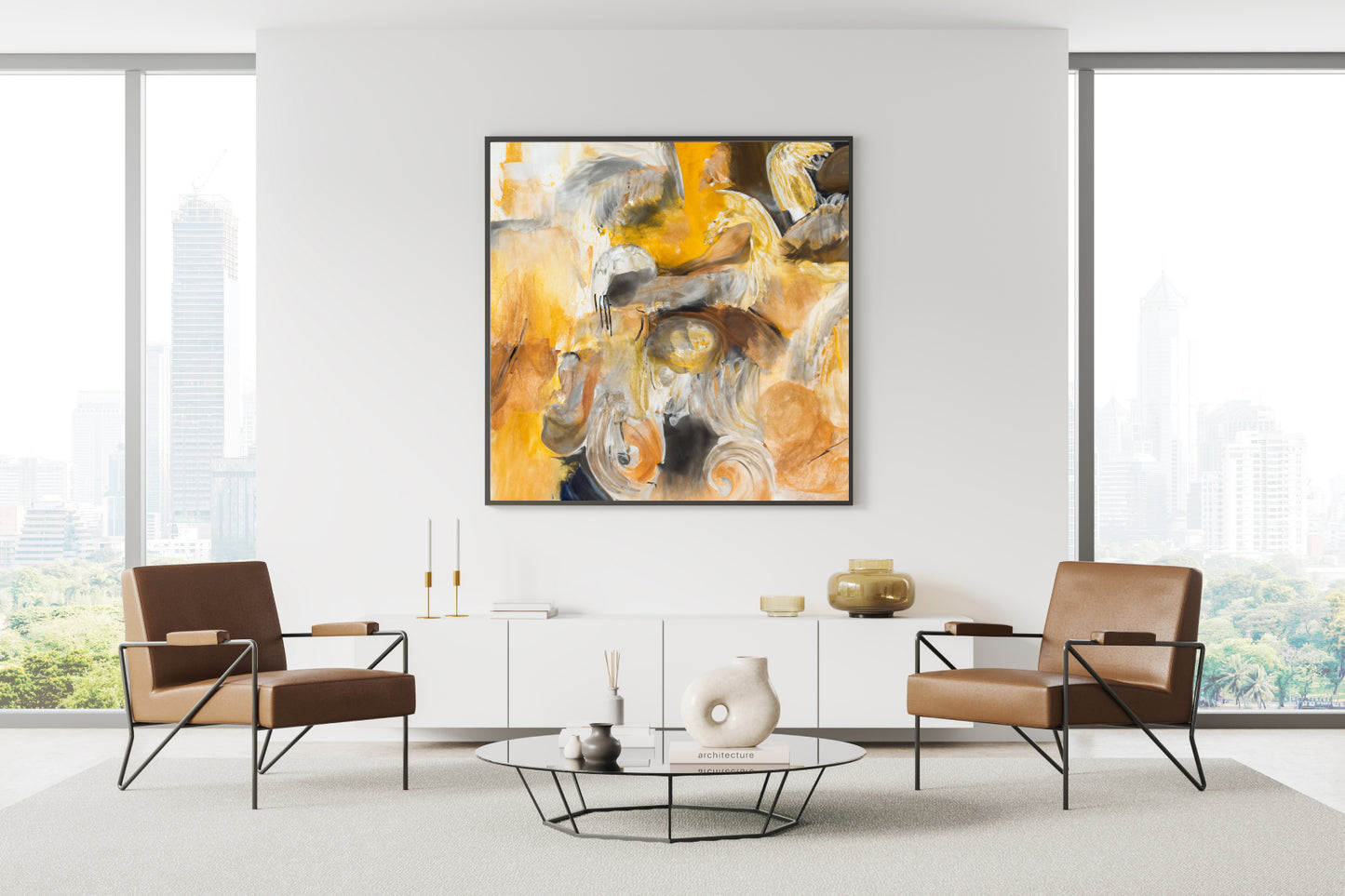 Canvas Print: "Heatwave Mirage"