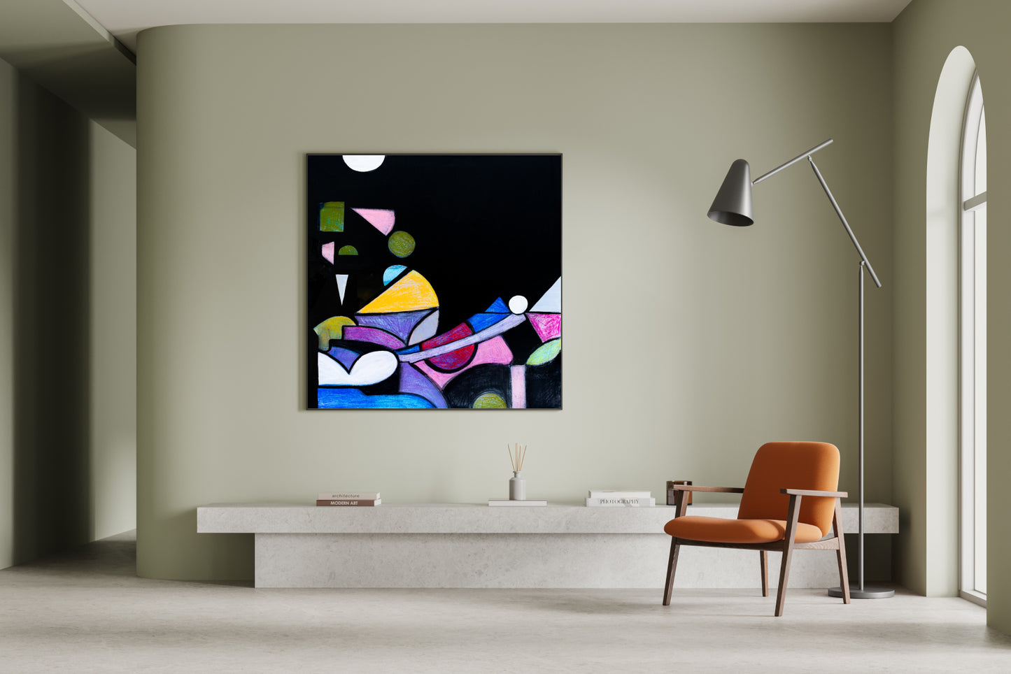 Canvas print: "Mental Mirage #2"