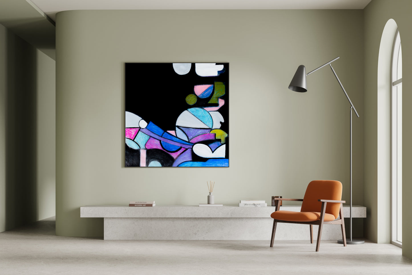 Canvas print: "Mental Mirage #1"